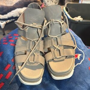 New with out box or tags never worn SOREL sandals